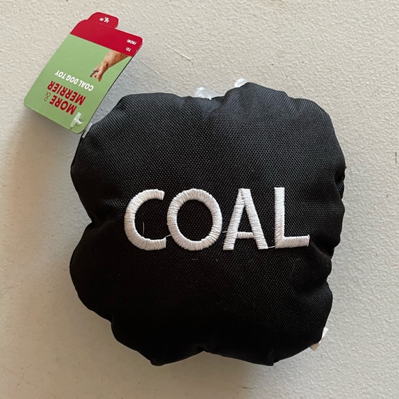 Dog Toy: NWT Christmas Coal - Picture 2 of 2